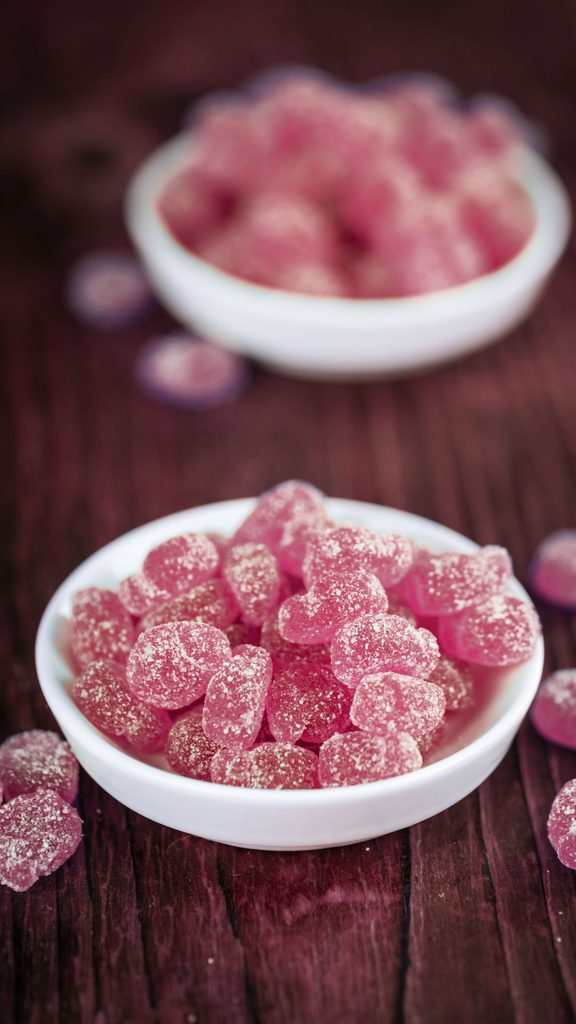 Homemade Sour Cherry Gummy Candy Recipe