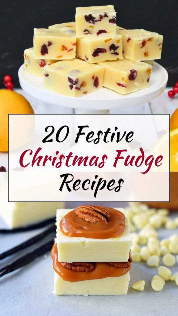 20 Festive Christmas Fudge Recipes