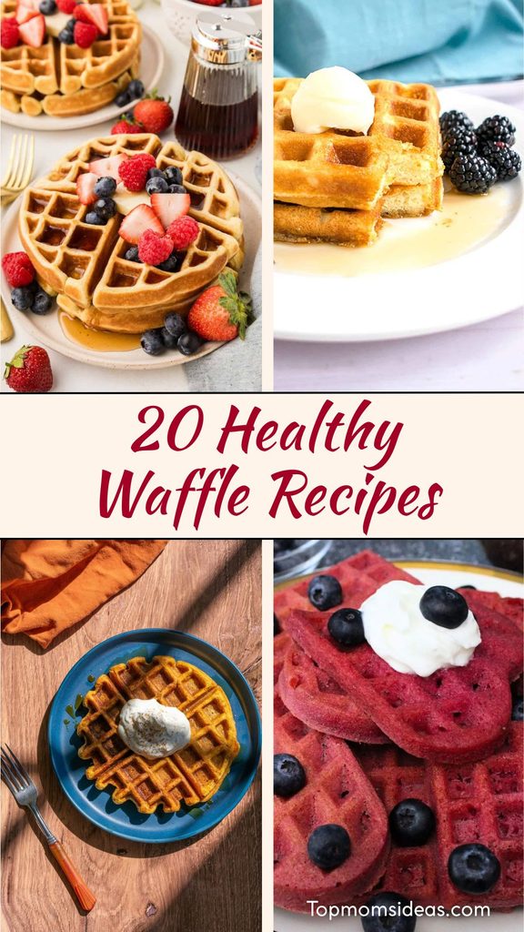 20 Healthy Waffle Recipes | High-Protein, GF, Dairy-Free and Veggie-Packed